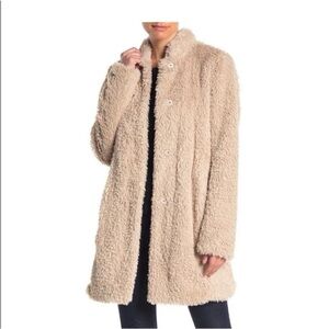 NWT Kenneth Cole Beige Teddy Jacket size 1X